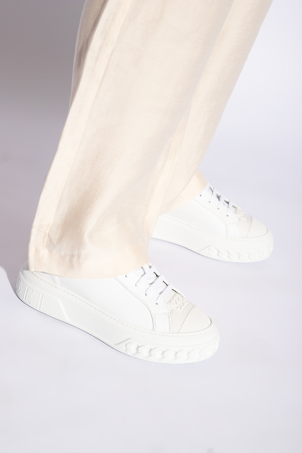 White 'Off Road' sneakers Casadei - Vitkac AS